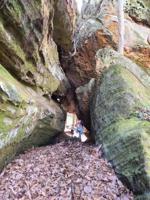 Hocking Hills Cabin-Private Hot Tub, Hiking, Caves Vila Rockbridge Exterior foto